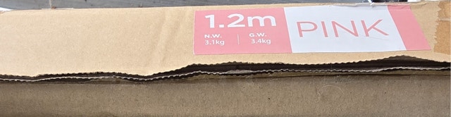 NEW Pink 120cm Maydolly bedrail height adjustable bed rail guard - photo 5