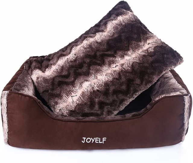 NEW JOYELF Medium Dog Bed with Washable Cover - photo 2