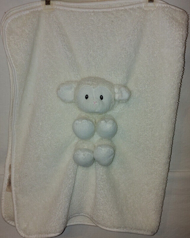 Super Soft White Lamb Baby Blanket - photo 2