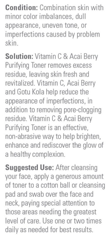 NOW Solutions Vitamin C and Acai Purifying Toner, 8 OZ, 237ml - photo 2