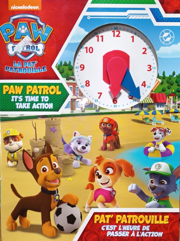 Paw Patrol It's Time to Take Action Book