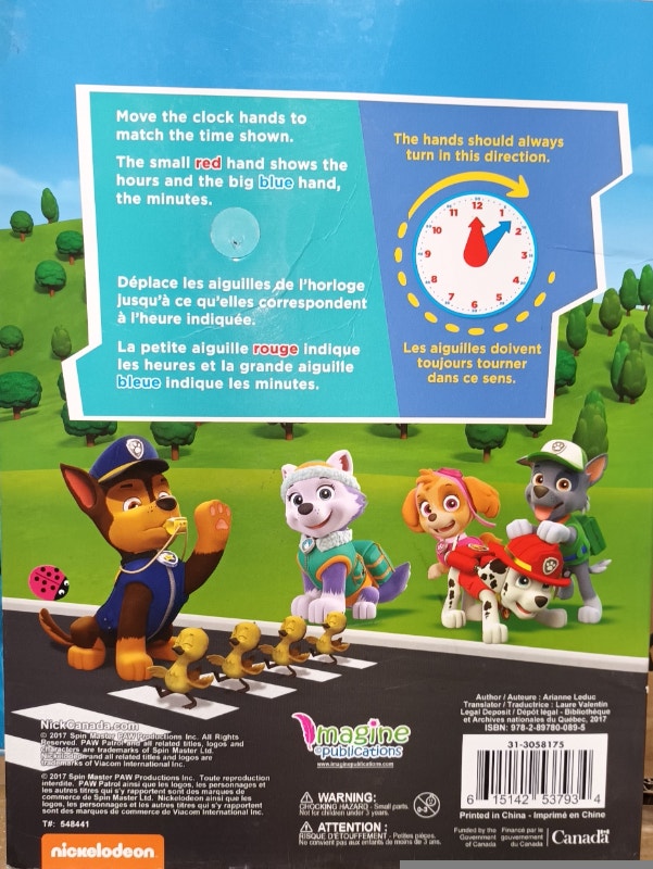 Paw Patrol It's Time to Take Action Book - photo 2