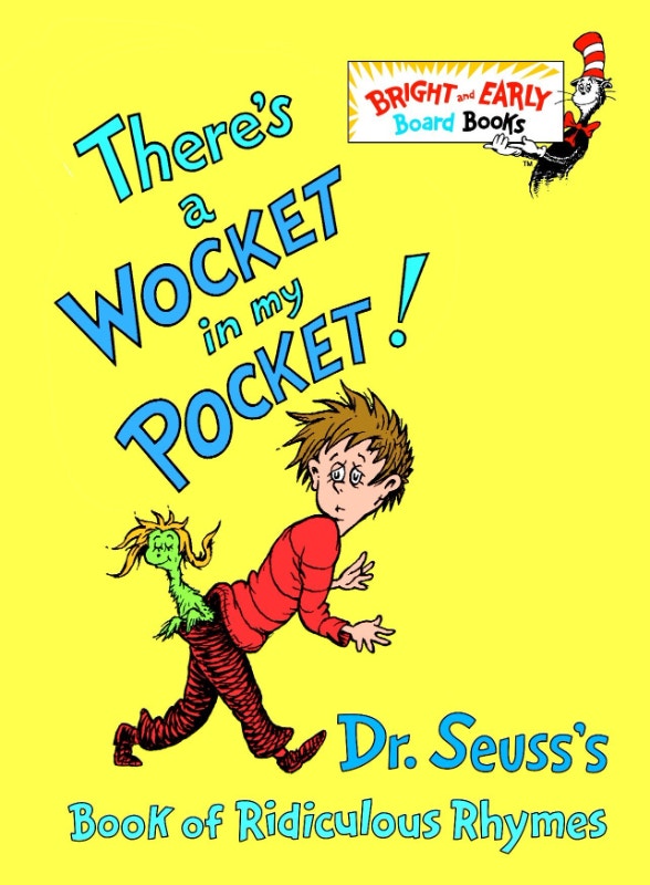 3 Dr Seuss Bright and Early BOARD Books - Wocket in Pocket, Thom - photo 2
