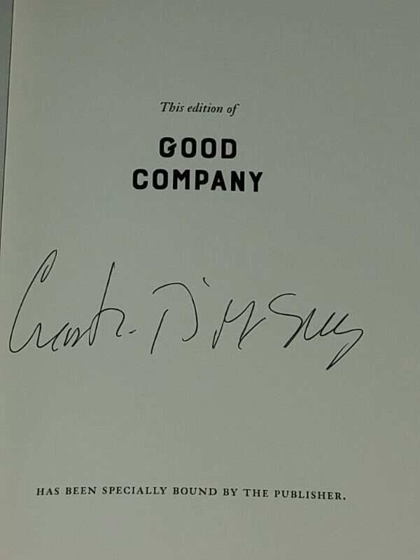 Good Company Signed First Edition Hardcover with Slip Cover - photo 3