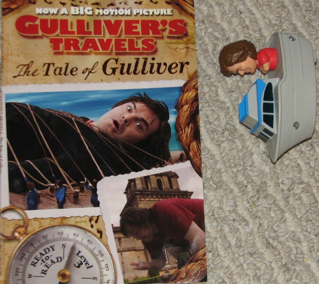 Guliver's Travels Book & Toy Figure