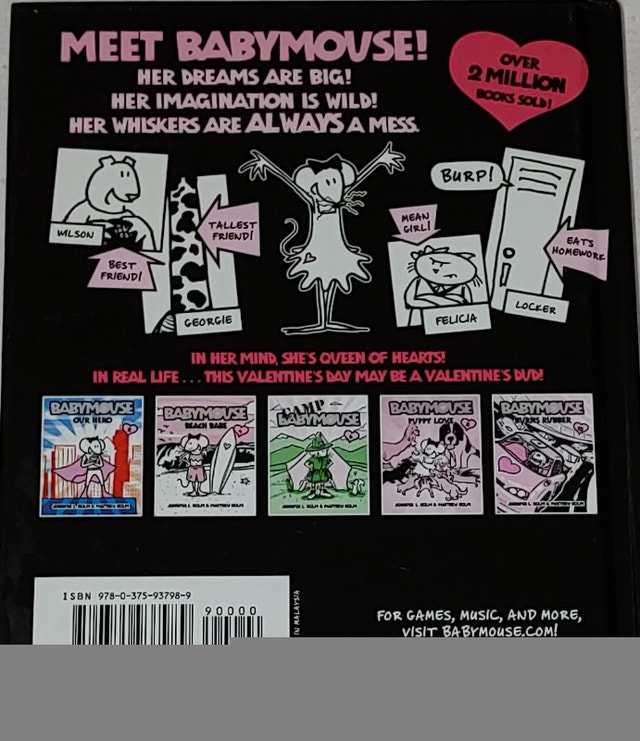 2 BabyMouse Hard Cover Books - Queen of the World & Heartbreaker - photo 5