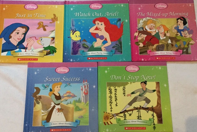 Qty 6 x 5 Disney Princess Collection Life Lessons Book Series - photo 4