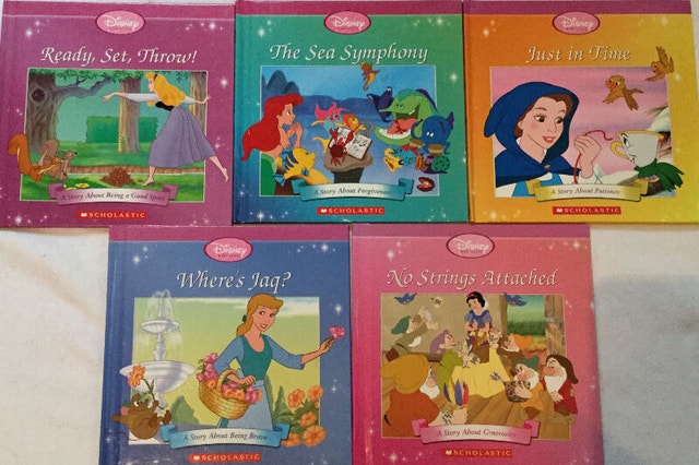 Qty 6 x 5 Disney Princess Collection Life Lessons Book Series - photo 5