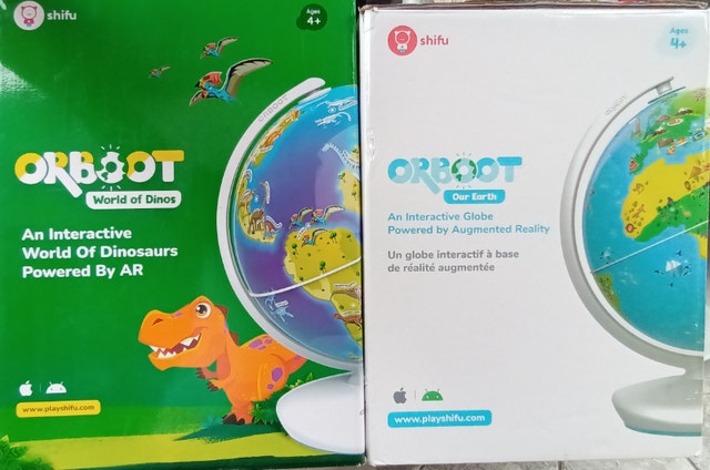 NEW PlayShifu Educational Globe - Orboot Earth & World Dinos