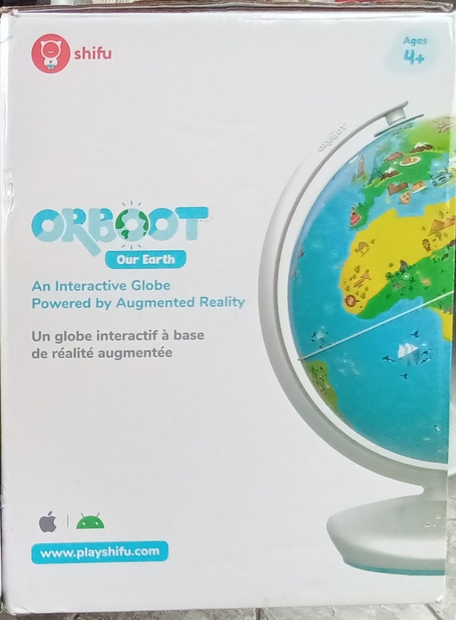 NEW PlayShifu Educational Globe for Kids - Orboot Earth App Base
