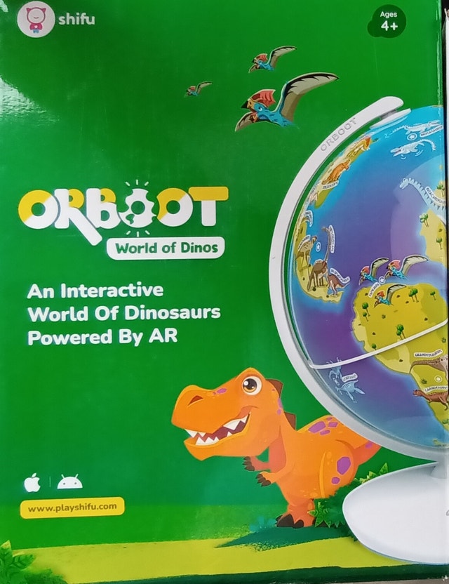 NEW PlayShifu Educational Globe for Kids - World of Dinosaurs