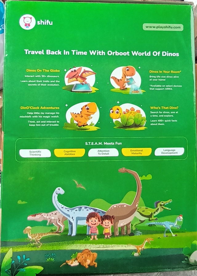 NEW PlayShifu Educational Globe for Kids - World of Dinosaurs - photo 2