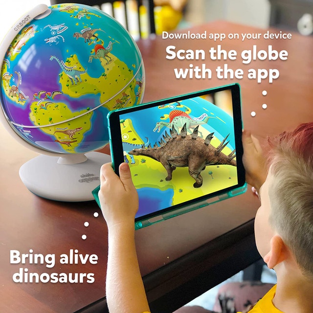 NEW PlayShifu Educational Globe for Kids - World of Dinosaurs - photo 5