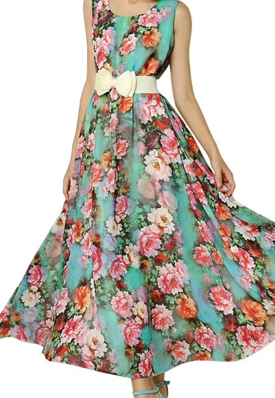 NEW White Meta-U Women Flower Elastic Wide Waist Belt - photo 2