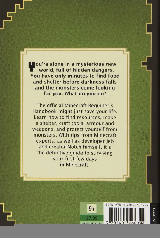 4 Minecraft Handbooks Hard Cover - Beginners, Redstone, Combat, - photo 4