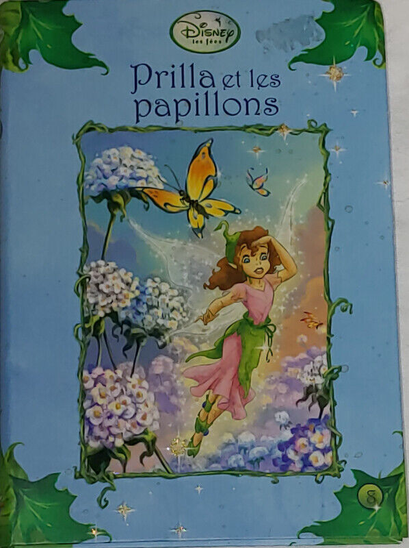 Disney's Les Fees Prilla et les Papillons French Book