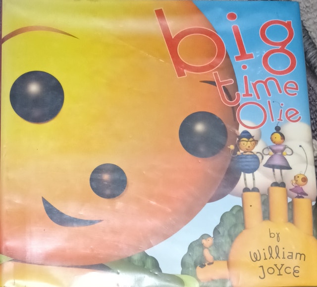 Big Time Rolie Polie Olie Hard Cover Book with Slip Cover