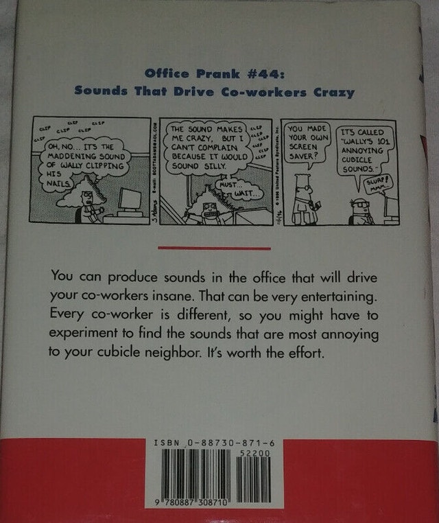 3 Dilbert Hard Cover Books with Slip Cover: Way Weasel, Joy Work - photo 3