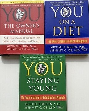 3 x YOU! Hard Cover Books with Dust Covers