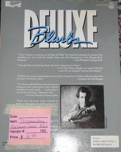 Doonesbury Deluxe Comic Book by Garry Trudeau - photo 2