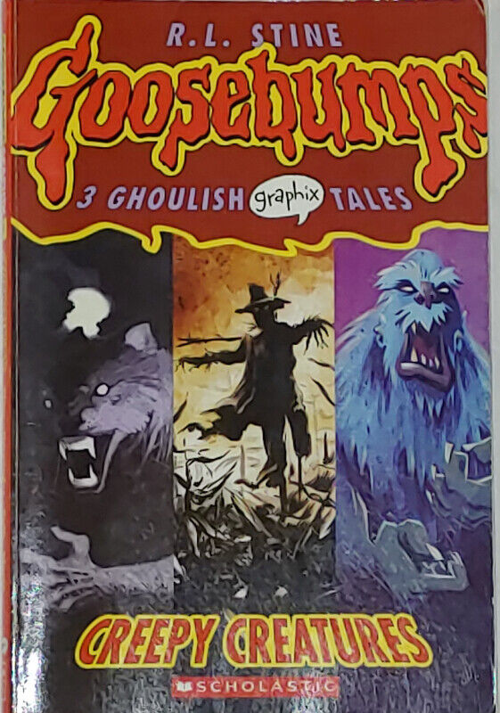 Goosebumps Ghoulish Graphix Tales Book - Creepy Creatures