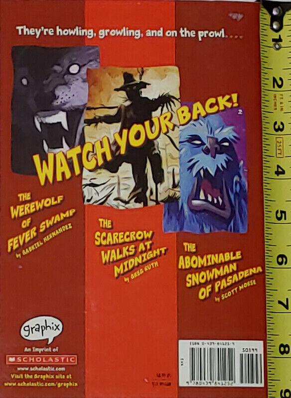 Goosebumps Ghoulish Graphix Tales Book - Creepy Creatures - photo 2