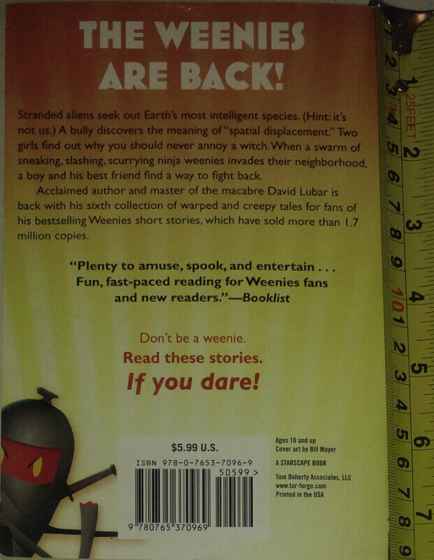 Beware The Ninja Weenies and other Warped and Creepy Tales Book - photo 2