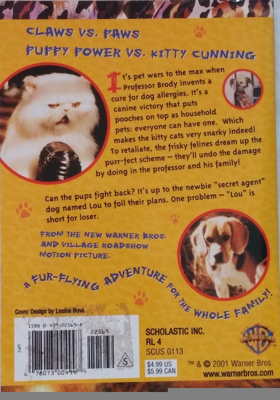 Cats & Dogs Junior Novel Chapter Book - photo 2