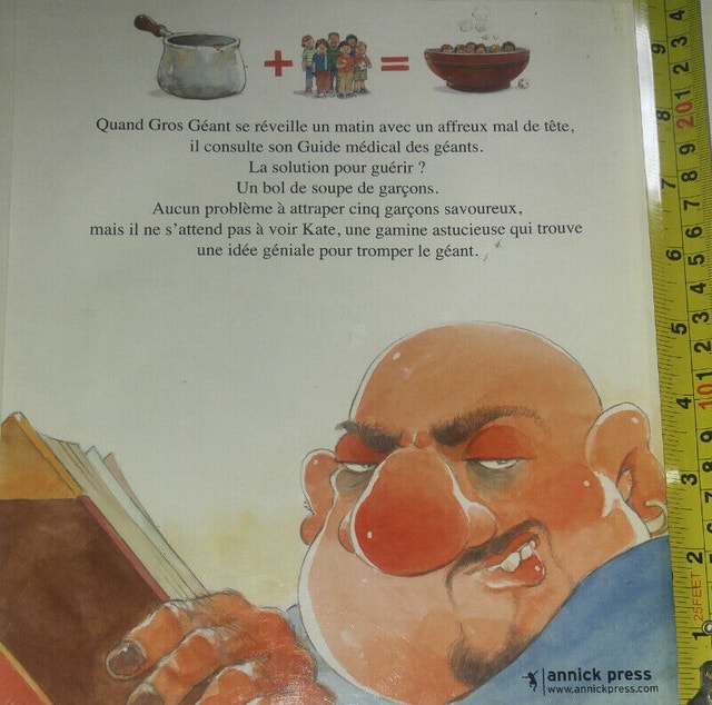 La Soupe De Garcons Livre French & Boy Soup Books - photo 2