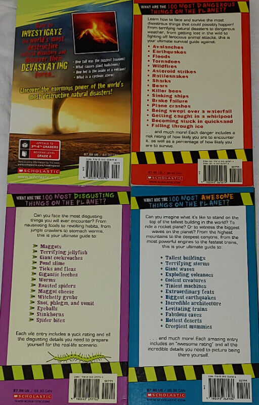100 Most Awesome/Dangerous/Disgusting/Destructive Things Books - photo 2