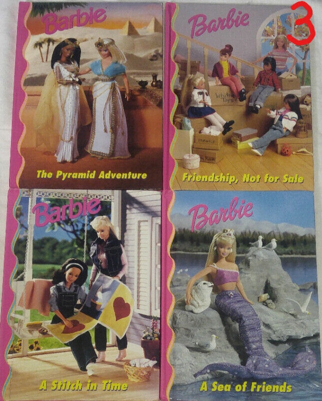 Qty 8 x 4 Vintage Barbie Doll Hard Cover Books - photo 3