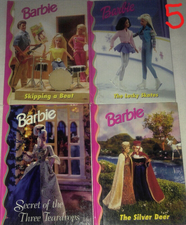Qty 8 x 4 Vintage Barbie Doll Hard Cover Books - photo 5