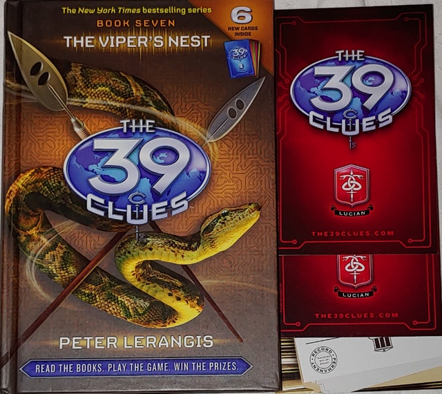 The 39 Clues #7 The Viper's Nest Hard Cover Book