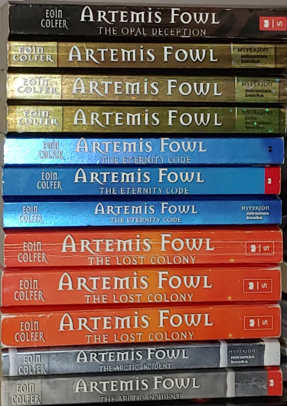 Artemis Fowl Books by Eoin Colfer - Soft & Hard Cover
