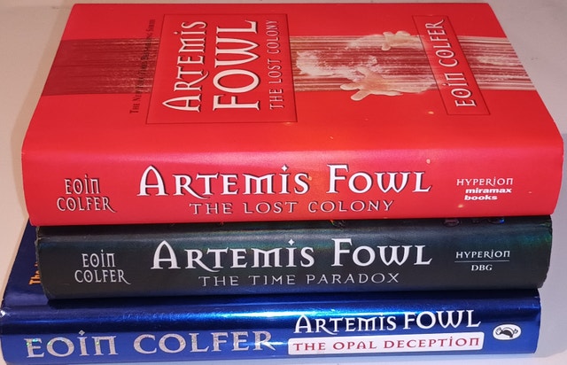 Artemis Fowl Books by Eoin Colfer - Soft & Hard Cover - photo 2