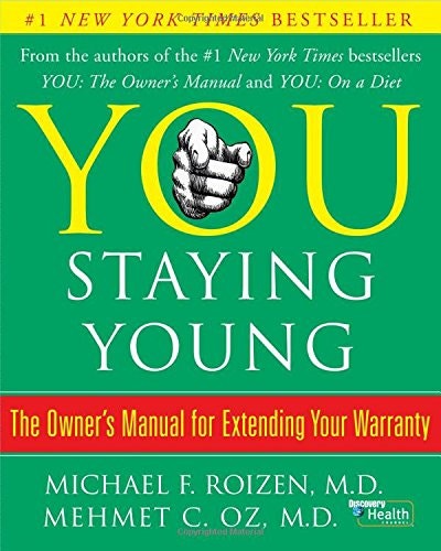 YOU! Hard Cover Book with Dust Cover - Staying Young