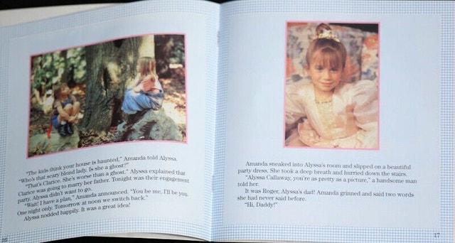 It Takes Two 1995 Mary-Kate & Ashley Olsen Twins Movie Book - photo 3