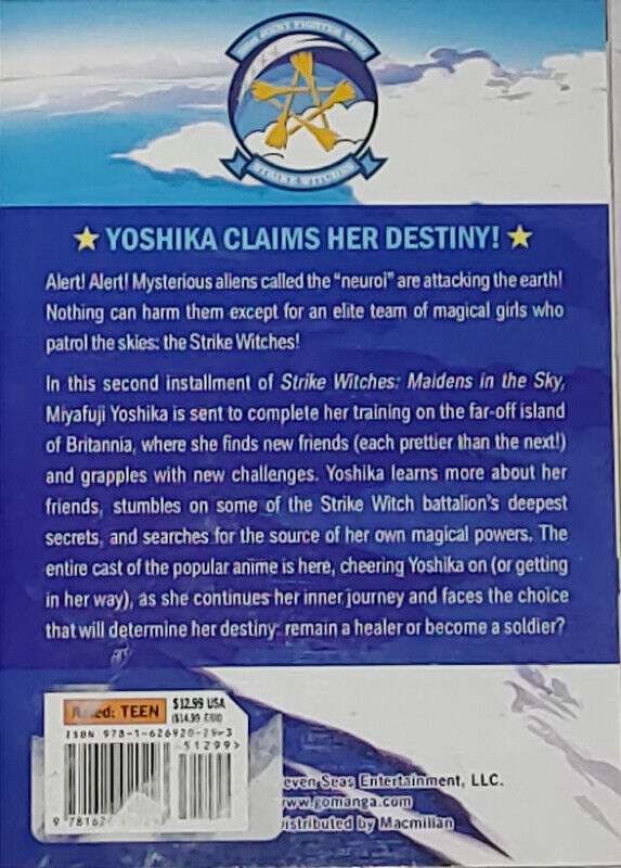 Strike Witches Maidens in the Sky Manga Book (Volume 2) - photo 2
