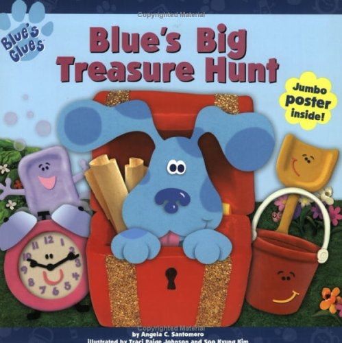 Blue's Clue's Big Treasure Hunt Book