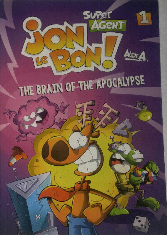 Super Agent Jon Le Bon! The Brain of the Apocalypse Book