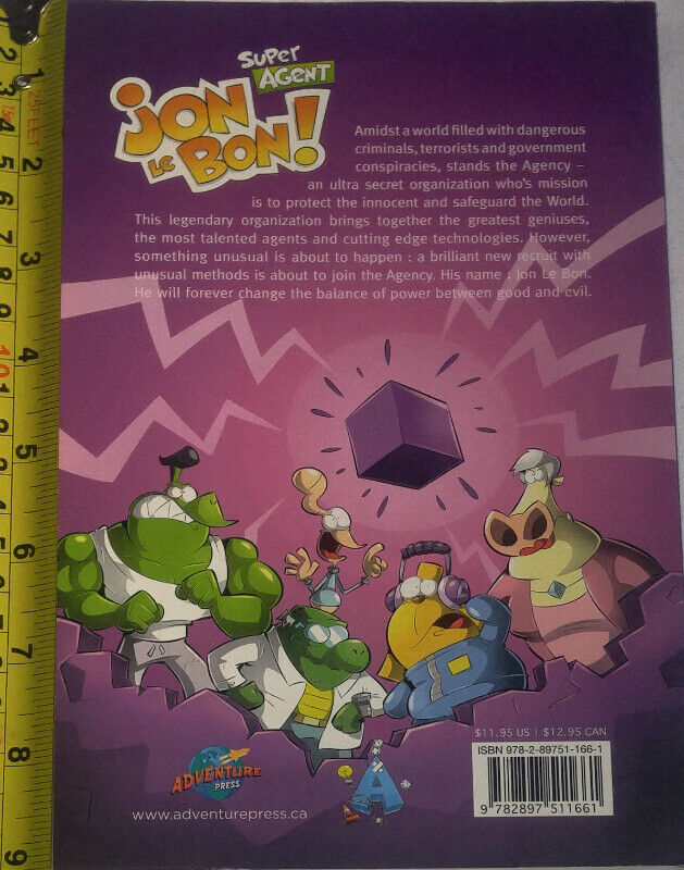 Super Agent Jon Le Bon! The Brain of the Apocalypse Book - photo 2