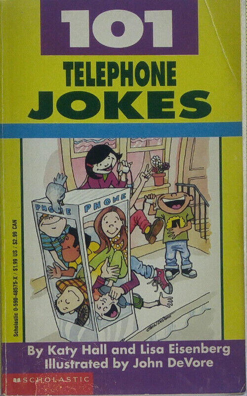 Scholastic 101 Telephone Jokes Book