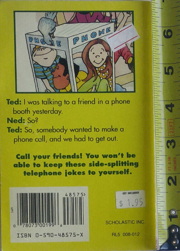 Scholastic 101 Telephone Jokes Book - photo 2