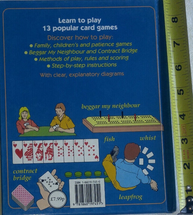 13 Card Games Hard Cover Book - photo 2