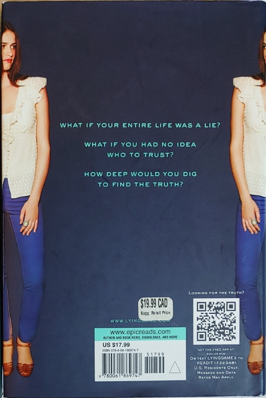Two Truths and a Lie Hard Cover Book with Slip Cover - photo 2
