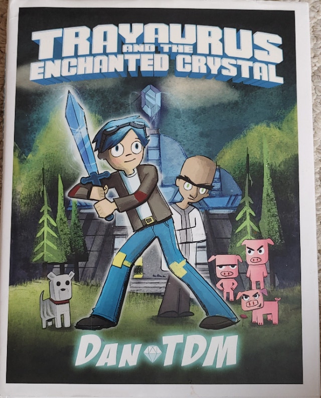 Dan TDM Trayaurus and the Enchanted Crystal Hard Cover Book