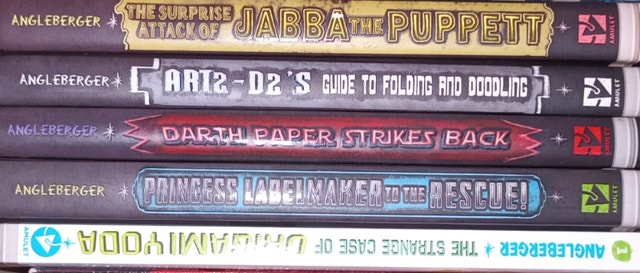 5 Origami Yoda Star Wars HARD & Soft Cover Books - photo 2