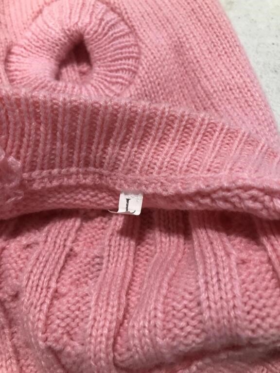 NEW Large Pink Knitted Turtle Neck Pet Dog Warm Winter Sweater - photo 4