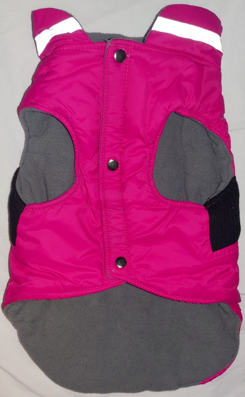 NEW Large Pink & Grey Fleece Dogit Style Sport Utility Vest - photo 4