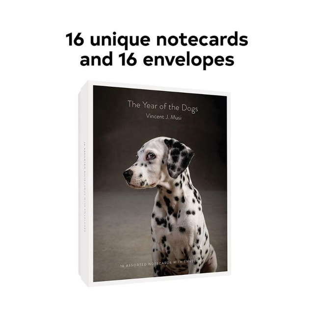 NEW The Year of the Dogs Notecards: 16 Dog Portrait Cards - photo 2